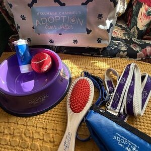 Hallmark Channel's Adoption Ever Bin and Dog Supplies